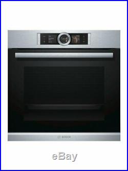Bosch HBG6764S1B Built-In Single Oven Integrated Black/Stainless Steel Cook Home