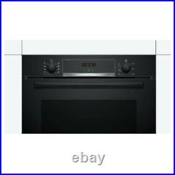 Bosch HBS534BB0B 594mm Electric Single Oven with 71L Capacity in Black