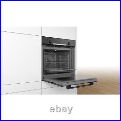 Bosch HBS534BB0B Serie 4 Multifunction Electric Built-in Single Oven HBS534BB0B