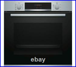 Bosch HBS573BS0B Built In Electric Single Oven with 3D Hot Air Stainless Steel