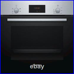 Bosch Oven HHF113BR0B Graded 60cm St. Steel Built-In Electric Single (B-44803)