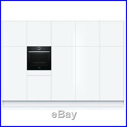 Bosch Serie 8 HBG673BB1B Builtin Black Single Oven Electric Pyrolytic Cleaning
