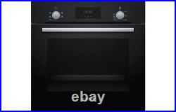 Bosch Series 2 HHF113BA0B Built In Electric Single Oven, Black Ex Disp HW181228