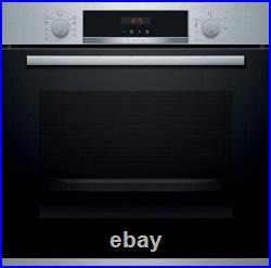 Bosch Series 4 HBS573BS0B Built In Electric Single Oven Steel Collect NN5