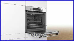 Bosch Series 4 HBS573BS0B Built In Electric Single Oven Steel Collect NN5