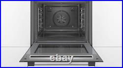 Bosch Series 4 HBS573BS0B Built In Electric Single Oven Steel Collect NN5