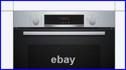 Bosch Series 4 HBS573BS0B Built In Electric Single Oven Steel Collect NN5