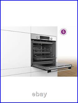 Bosch Series 4 HBS573BS0B Built In Pyrolytic Single Oven, Stainless Steel C501