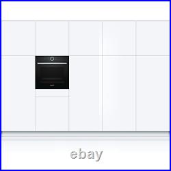 Bosch Series 8 Electric Single Oven with Catalytic Cleaning Black HBG634BB1B