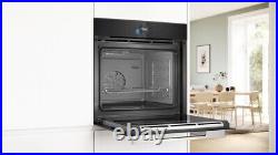 Bosch Series 8 HSG7584B1 Built-In Electric Single Oven with Steam Function