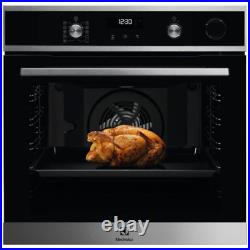 Built In Single Oven Rotary Control Pyrolytic Self Clean Electrolux KOC6P40X U4