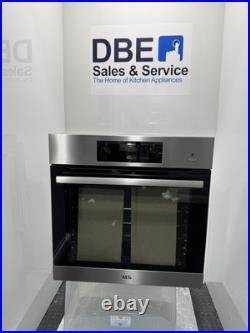 Built in Single Oven Steambake in Stainless Steel AEG BES355010M