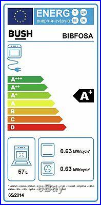 Bush BIBFOBA Built In Single Electric Oven Black