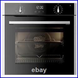 CDA SL500SS 60cm Stainless Steel Built-in 77L Single Electric Pyrolytic Oven