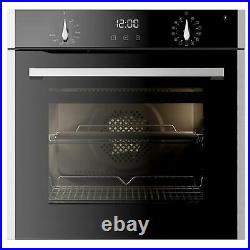 CDA SL500SS 60cm Stainless Steel Built-in 77L Single Electric Pyrolytic Oven