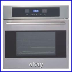 Caple C2480 Single Oven Pyrolytic Built in Electric Stainless Steel GRADED