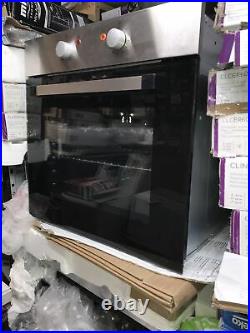 Cooke & Lewis CSB60A Black Built-in Electric Single Conventional Oven