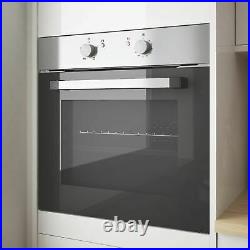 Cooke & Lewis CSB60A Built- In Single Electric Oven Stainless Steel 595 x 595mm