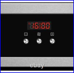 Cookology COF605SS 60cm S/Steel Built-in Single Electric Fan Oven, Digital Timer