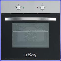 Cookology Single Electric Fan Forced Oven & 60cm Knob Control Ceramic Hob Pack