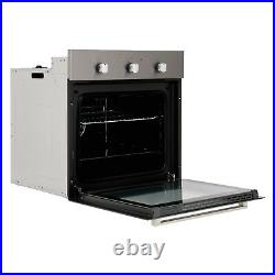 Cookology Single Fan Oven with Timer 60cm Built-In Stainless Steel SFO60SS/1