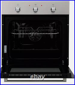 Cookology Single Fan Oven with Timer Built-In Stainless Steel SFO60SS/1-A1(PL-4)