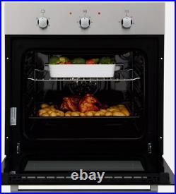 Cookology Single Fan Oven with Timer Built-In Stainless Steel SFO60SS/1-A1(PL-4)