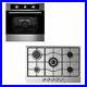 Cookology-Stainless-Steel-60cm-Single-Electric-Fan-Oven-5-Burner-Gas-Hob-Pack-01-hai