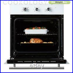Cookology White Fan Oven COF600WH 60cm Built-in, Single, Electric, Grill & timer