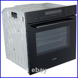 ElectriQ Electric Single Oven with Steam Assist and Meat Probe B EQOVENM6BLACK