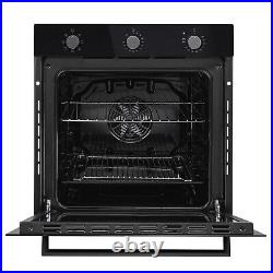 ElectriQ Single Oven and Induction Hob Pack BUN/EQOVENM2BLK/90822