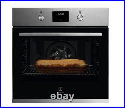 Electrolux 60cm Stainless Steel Single Electric Integrated Built In Oven Cooker