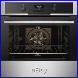 Electrolux EOC5440AAX Built In Pyrolytic Single Oven Stainless Steel HA2985