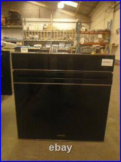 Ex Display Smeg SFP6604NXE 60cm Black Built in Single Oven (JUB-40467) RRP £2499