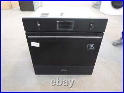 Ex Display Smeg SOP6301TN 90Cm Black Built-In Pyrolytic Single Oven (JUB-9523)