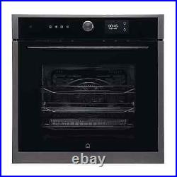 GoodHome Bamia GHMF71 Black Built-in Single Multifunction Oven