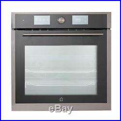 GoodHome Bamia GHPY71 Black Built-in Electric Single Pyrolytic Oven RRP £598