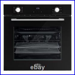 Graded Belling ComfortCook BI603MFC Black Built-In Electric Single Oven