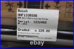 Graded HHF133BS0B BOSCH Built In Electric Single Oven. A Energy 298073