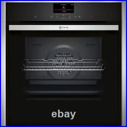 Graded Neff B47CS34H0B Stainless Steel Built In Electric Single Oven (B-43942)