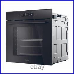 Haier H6 ID25G3YTB1 Built-In Electric Single Oven Black