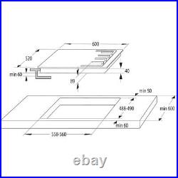 Hisense BI6061HGSUK Built In Single Ovens & Gas Hob Stainless Steel A Rated