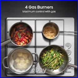 Hisense BI6061HGSUK Built In Single Ovens & Gas Hob Stainless Steel A Rated