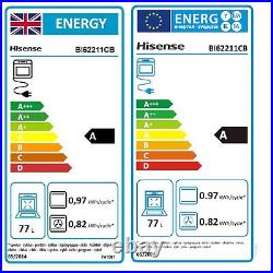 Hisense Electric Single Oven Black BI62211CB