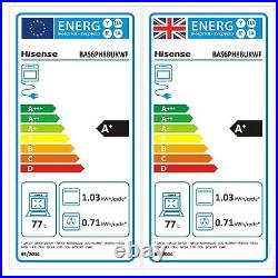 Hisense Hi8 Electric Self-Cleaning Single Oven Black BAS6PH8BUKWF