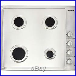 Hoover HPKGAS60X/E Single Oven & Gas Hob Built In Stainless Steel
