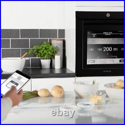 Hoover Vision Oven Single Built In Integrated Video Recipe Touchscreen 80L 60cm