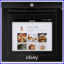 Hoover Vision Oven Single Built In Integrated Video Recipe Touchscreen 80L 60cm