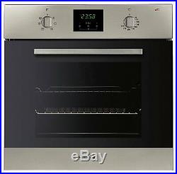 Hotpoint AOY54CIX Built-In 59.5cm Single Electric Oven Silver