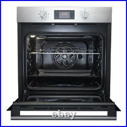 Hotpoint SA2540HIX 600mm Built-In Electric Single Oven with 66L Capacity Steel